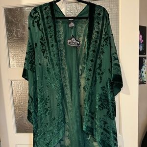 Burnout Kimono by ANGIE -  TAGS ON, NEVER WORN